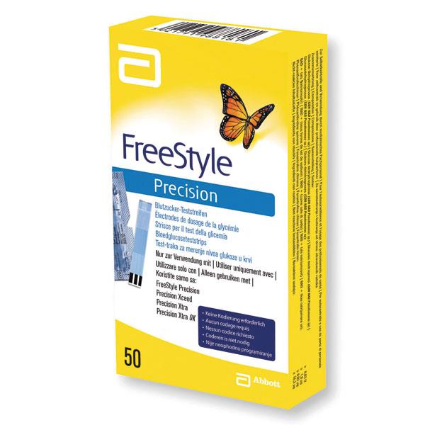 ABBOTT GMBH & CO. KG Medisense Freestyle Precision Teststr. AP 50 Blutzuckerteststreifen