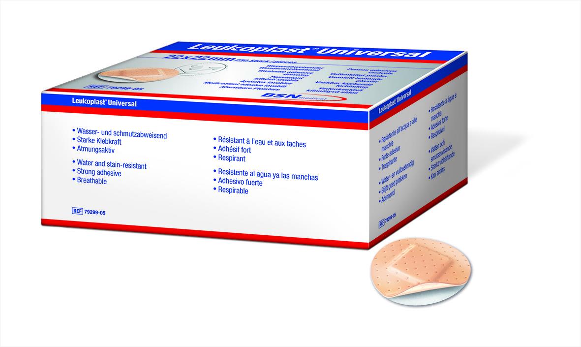 BSN medical GmbH Leukoplast Universal Ø 22mm AP 250 Water Resistant, Wundstrips rund