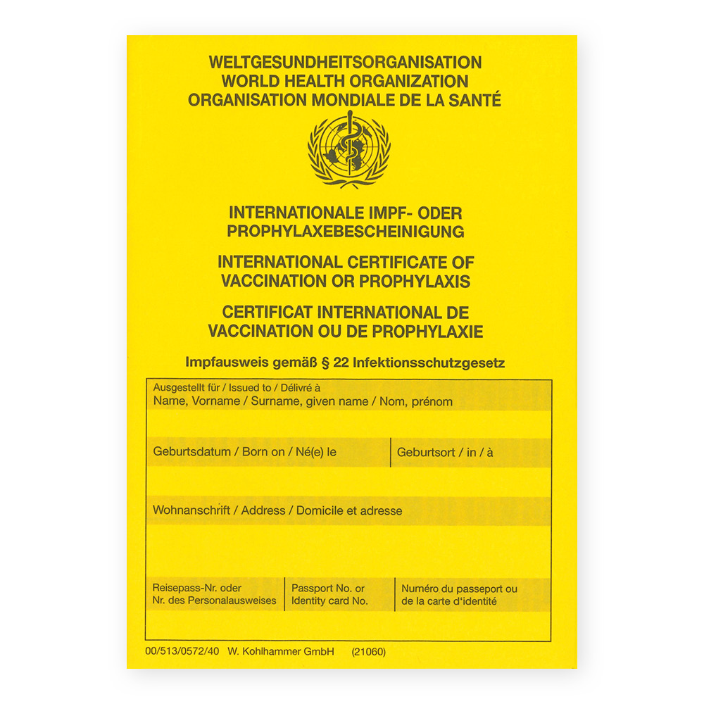 Internationaler Impfausweis