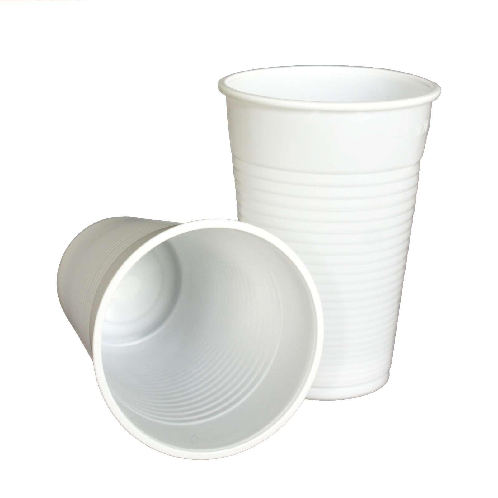 JOHANN A. MEYER Trinkbecher PP 300ml AP 25x100 weiß