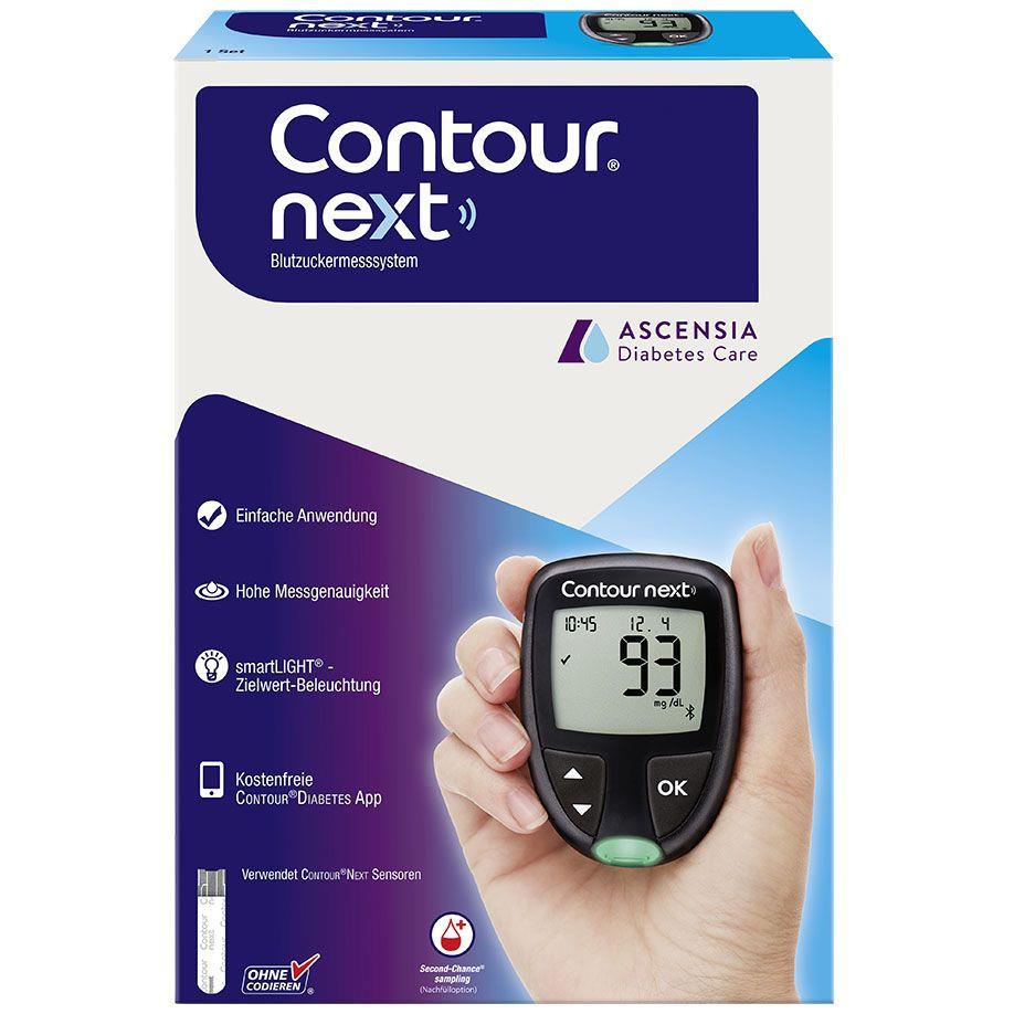 BAYER DIAG Contour Next Set mg/dl Blutzuckeranalyse
