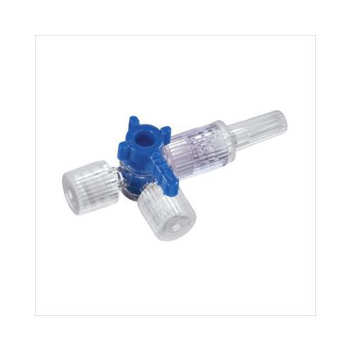 B. Braun Melsungen AG Discofix-2 Zweiwegehahn 180° drehbar AP 50 f. Infusionstherapie u.Monitoring