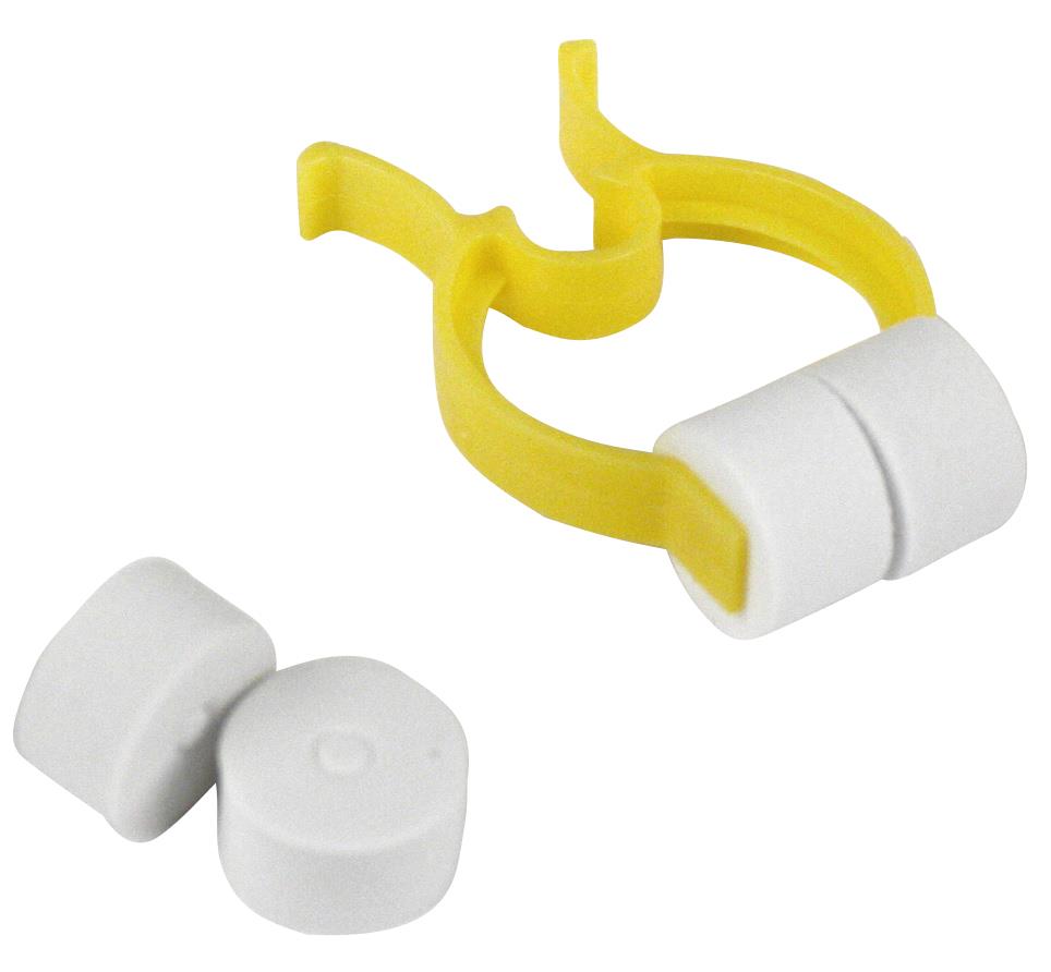 Nasenklemme gelb Kunststoff AP 5 für Vitalograph