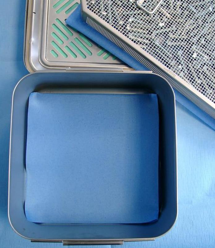 Containersaugeinlagen 25x30cm AP 1000 blau 50g/m²