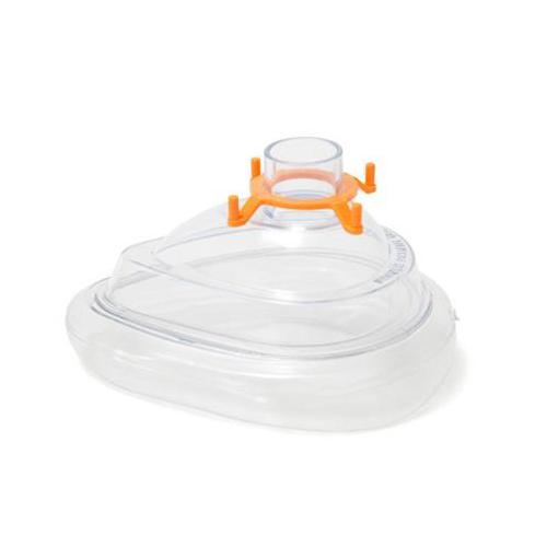 Economy-Anästhesie-Maske Gr. 5 AP 30 Erwachsene, groß, orange