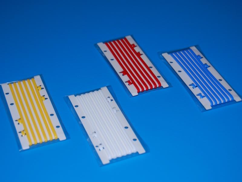 Gefäßschlingen steril 1,2x2,5mm AP 20 maxi gelb Länge 470mm