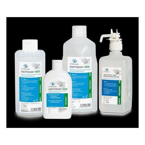 DR.SCHUMACHER GMBH 34201 MELSU Aseptoman med 150ml alkoholische Händedesinfektion