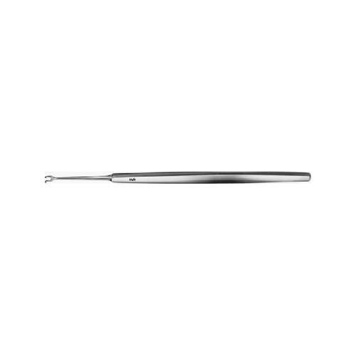 AESCULAP Wundhaken GUTHRIE, spitz 2 Zinken, 13mm, B:3mm, T:2,2mm