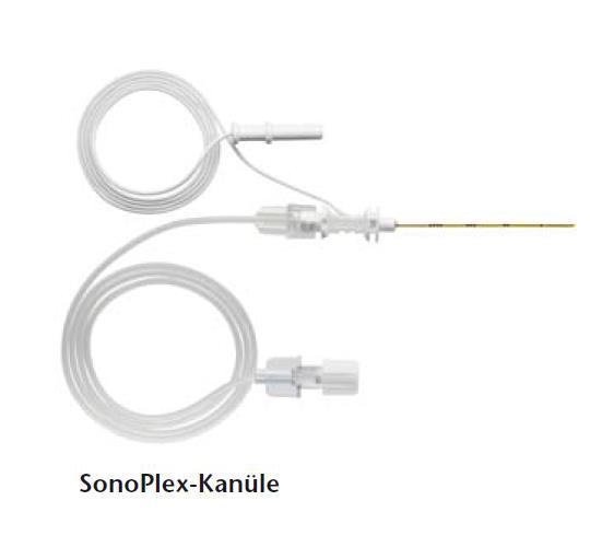 PAJUNK MEDICAL PRODUKTE GMBH Pajunk SonoPlex Kanüle 22Gx40mm AP 10 f.d. periphere Leitungsanästhesie