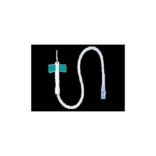 Fresenius Kabi AG Venodrop Safe 21G grün 0,8x19mm AP 50 Sicherh.-Venenp.besteck DEHP-frei