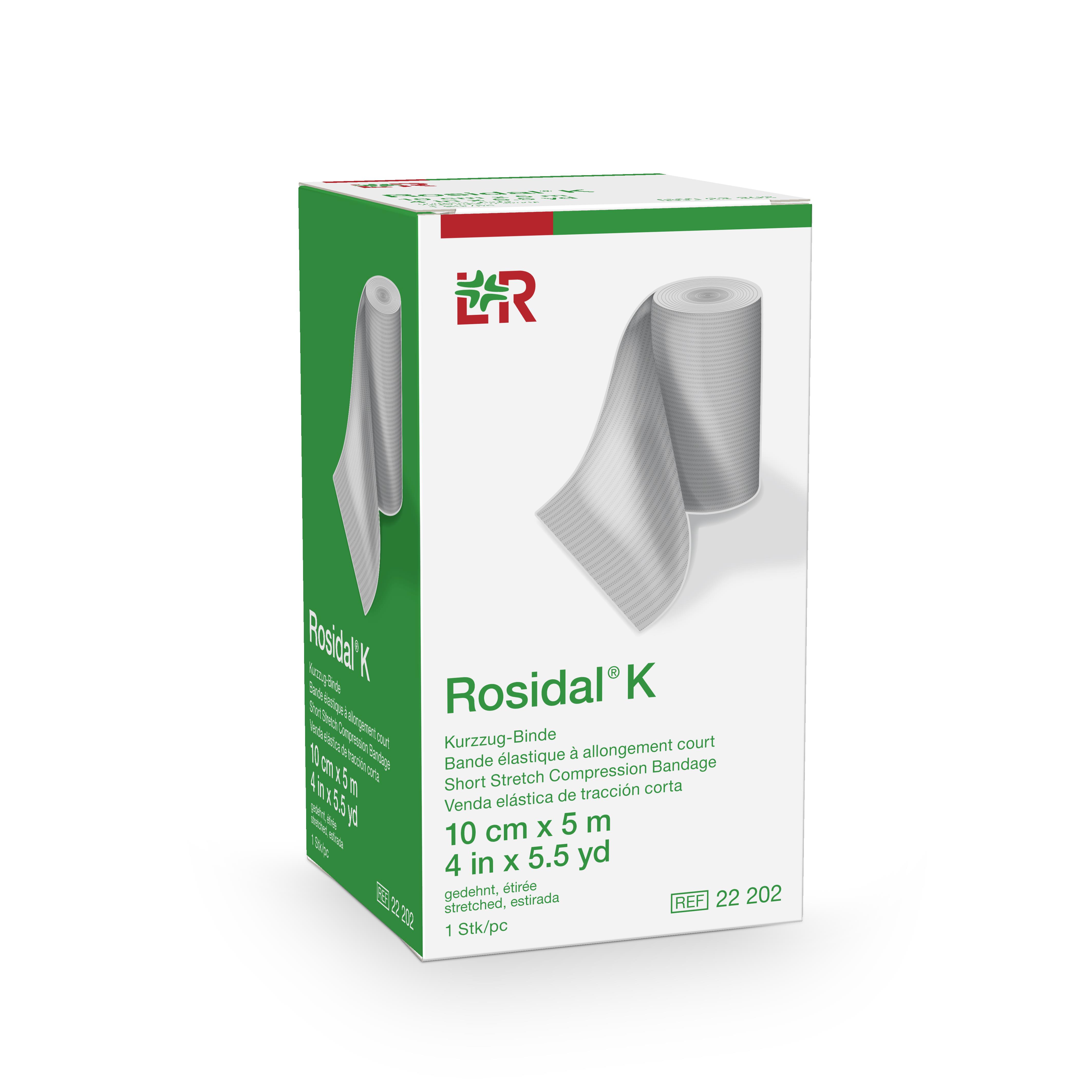 Lohmann & Rauscher International GmbH & Co. KG Rosidal K Kurzzugbinde 10cmx5m, einzeln verpackt - Bild 4