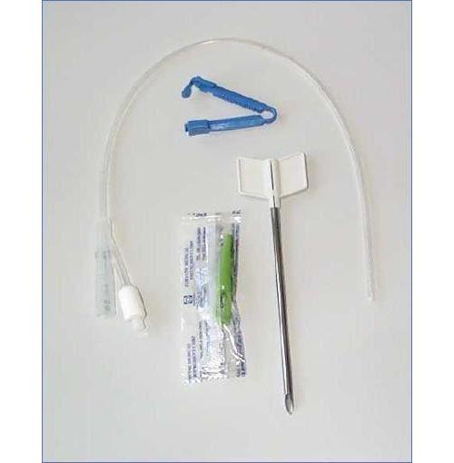 Suprapubischer Silikonballonkatheter AP 10 CH22, Länge 40 cm