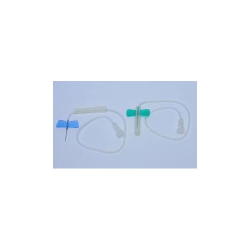 DISPOMED WITT OHG Ecoflo Safety Perfusionsbesteck 21G AP 100 0,80x19mm grün