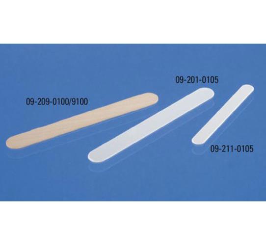 Medizinische Mundspatel 15cm AP 100 Kunststoff, weiß