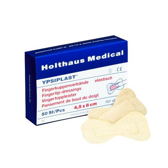 HOLTHAUS Ypsiplast Fingerkuppenverband AP 50 elastisch 4cm x 7cm