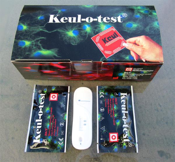 AMEFA Keul-o-Test PSA K qual. Kassettentest AP 20 Vollblut, Serum oder Plasma