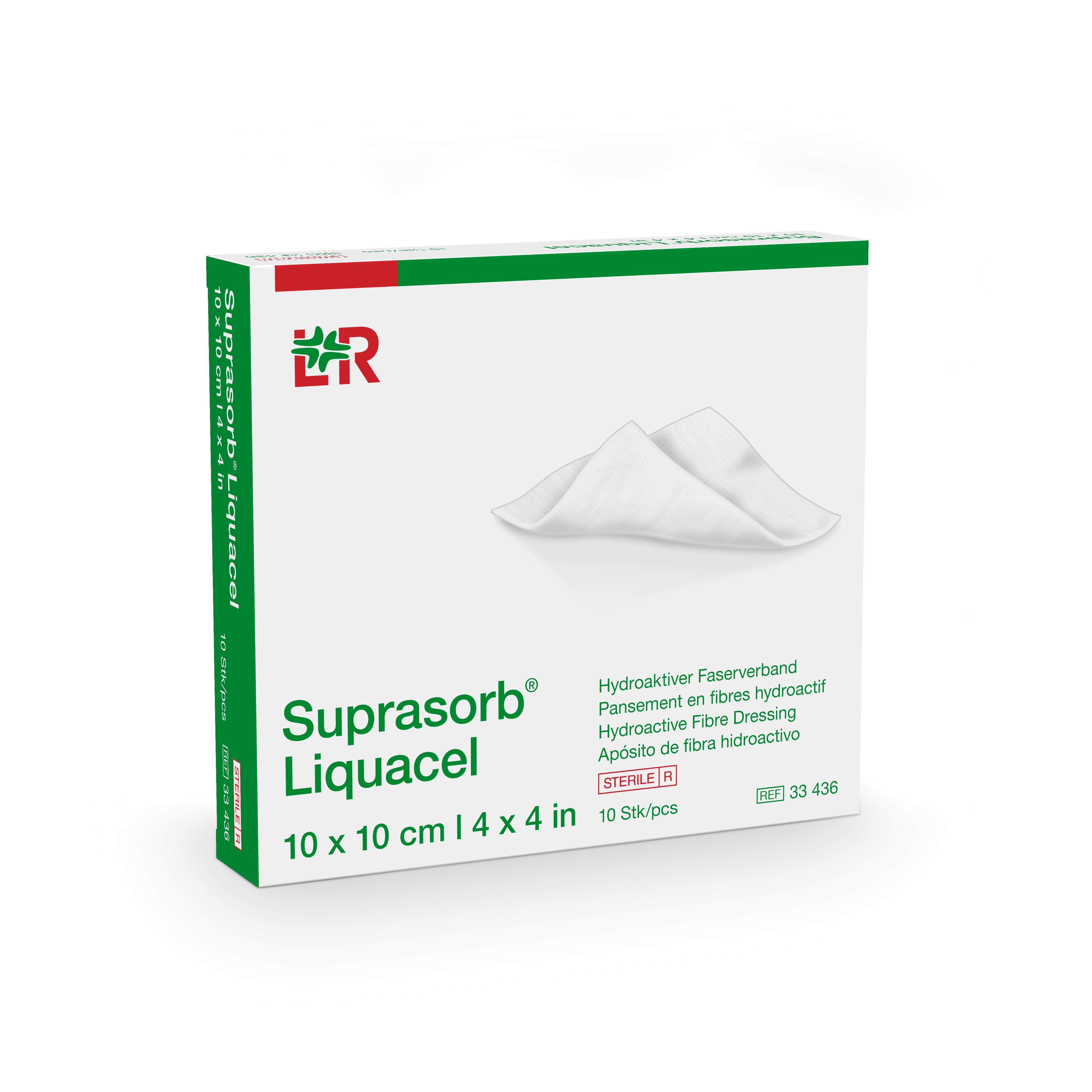 Lohmann & Rauscher International GmbH & Co. KG Suprasorb Liquacel steril, 15x15cm, 4 Stück - Bild 3