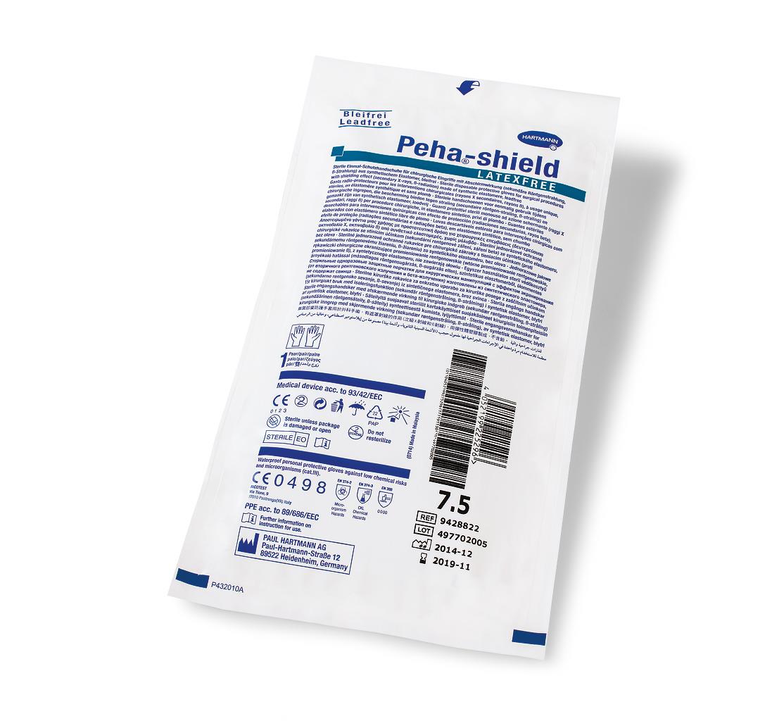 Peha®-shield latexfree PK 5 Paar steril, Gr. 7,5