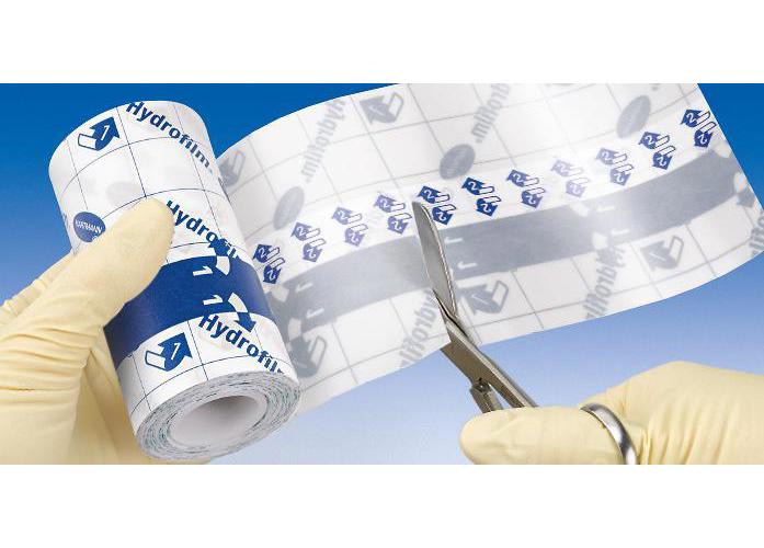 Hydrofilm Roll 10cmx10m transp. Folienwundverband