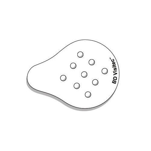 DOMILENS BD Visitec Universal Augenklappe AP 50 7,5x6,5cm, unsteril - Bild 2