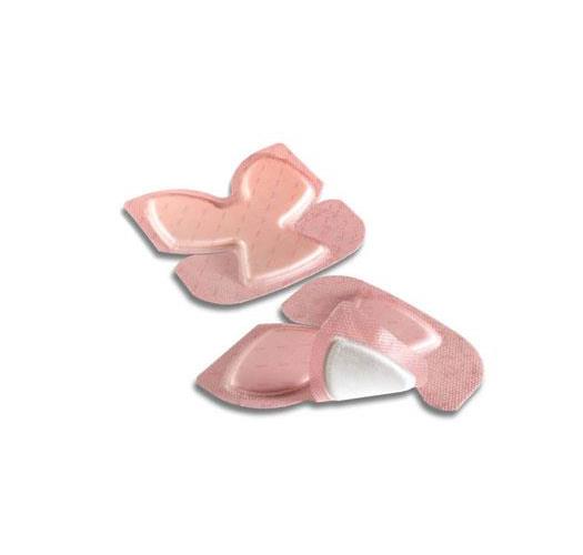 Allevyn Gentle Border Heel PU-Schaum AP 5 23x23,2cm silikon-Gel Beschicht.