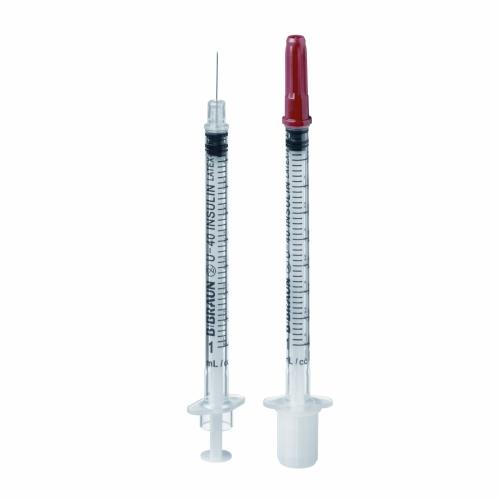 B. Braun Melsungen AG Omnican 40 1ml mit Kanüle AP 100x1 0,30x8mm, einzeln verpackt
