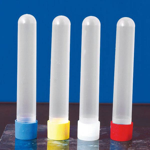 Röhrchen aus Polypropylen AP 1000 100x16mm Kappe:farblos