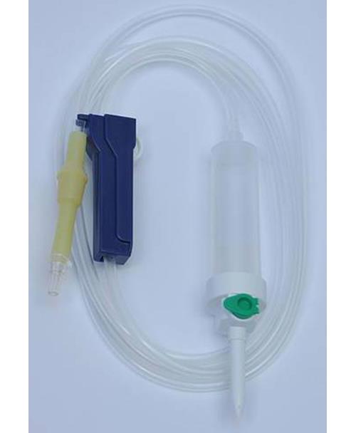 DISPOMED WITT OHG Soluflo Infusionsbesteck Type LL AP 100 180cm m. Zuspritzmöglichkeit