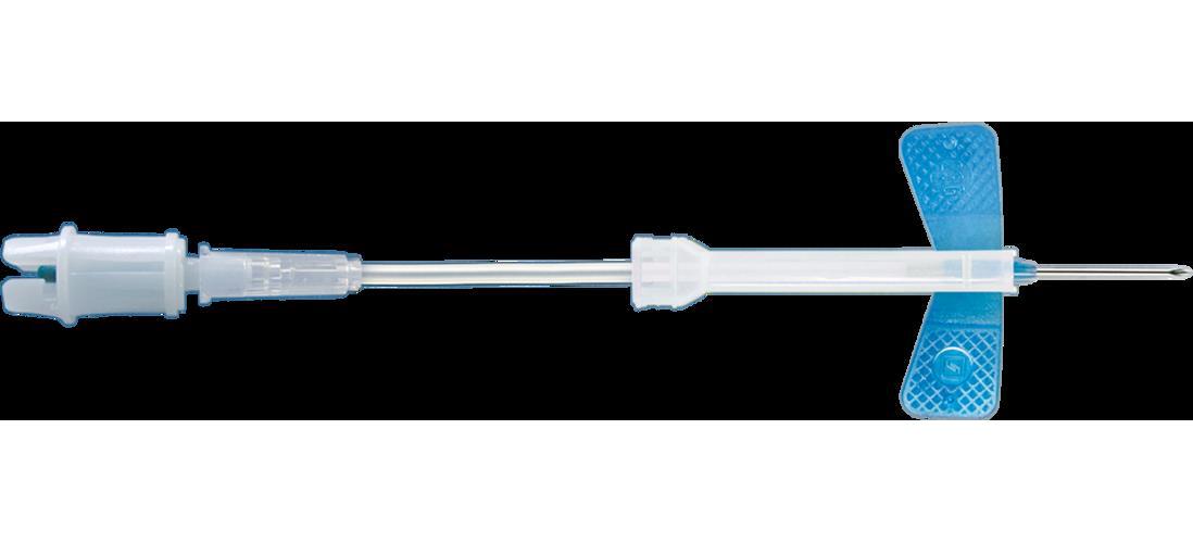 Sarstedt AG & Co. KG Safety-Multifly-Kanülen Nr.16 blau 23G AP 120 0,6x19mm, mit kurzem Schlauch