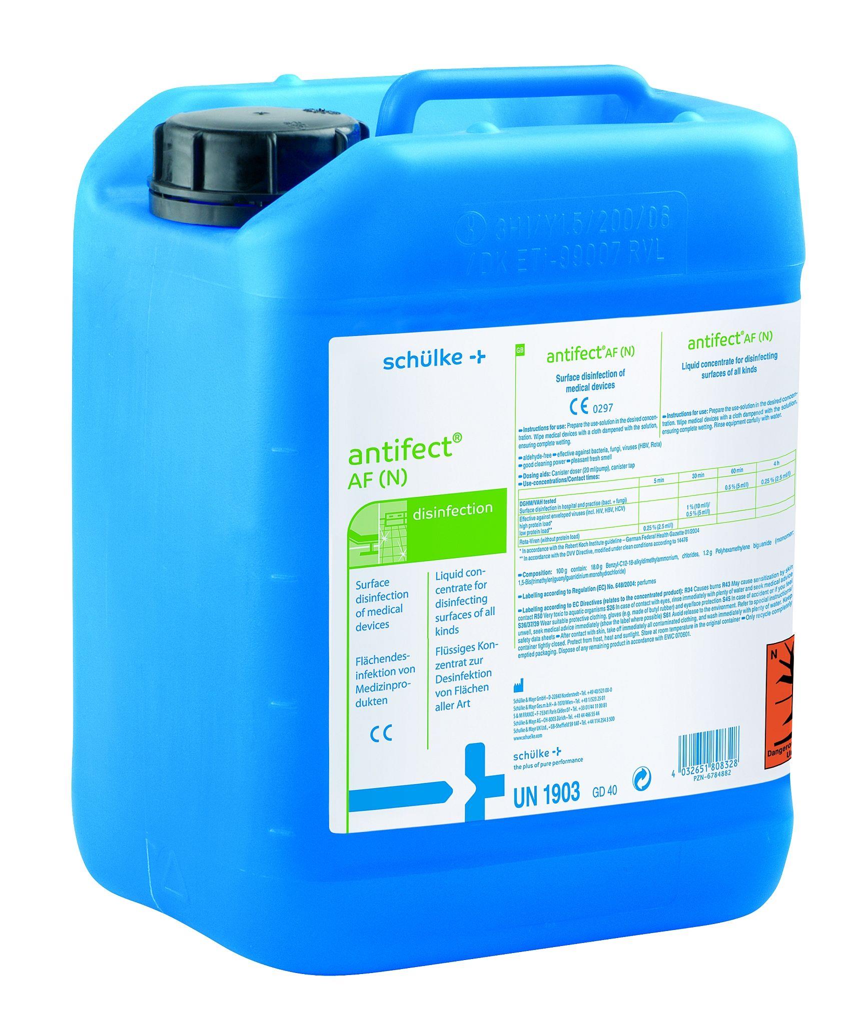 Antifect AF (N) 5 Liter aldehydfreies flüssiges Desinfektionsm.