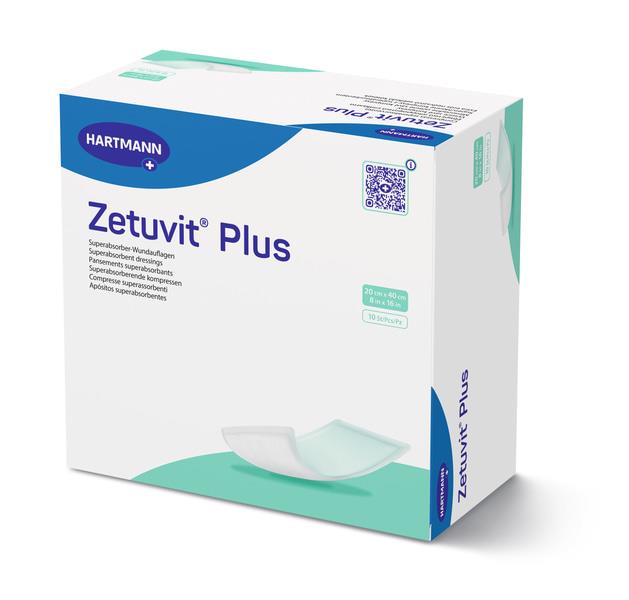 Zetuvit Plus 10 x 20cm Saugkompresse AP 10 steril