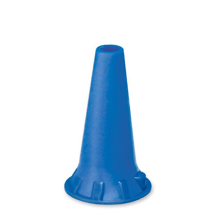 MEGRO Einmal-Ohrtips blau AP 50 4mm Erwachsene