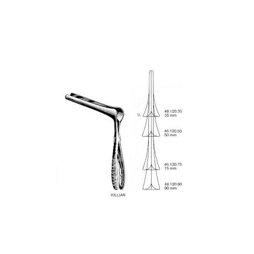 VEHU-MEDICAL Nasenspekula Killian 13cm, 35mm