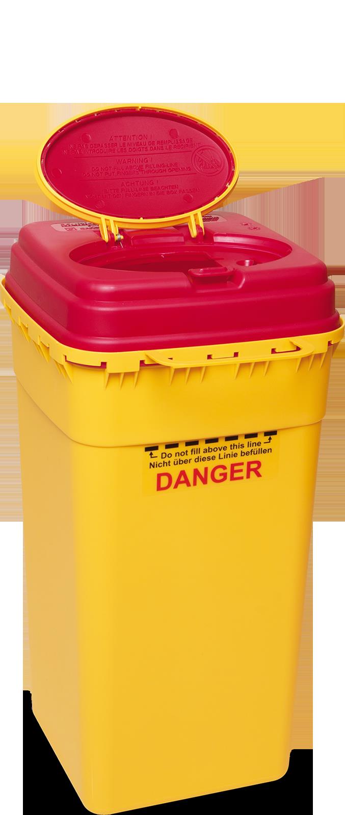 Multi-Safe euroMatic 6000 gelb, Entsorgungsbox 6 Liter