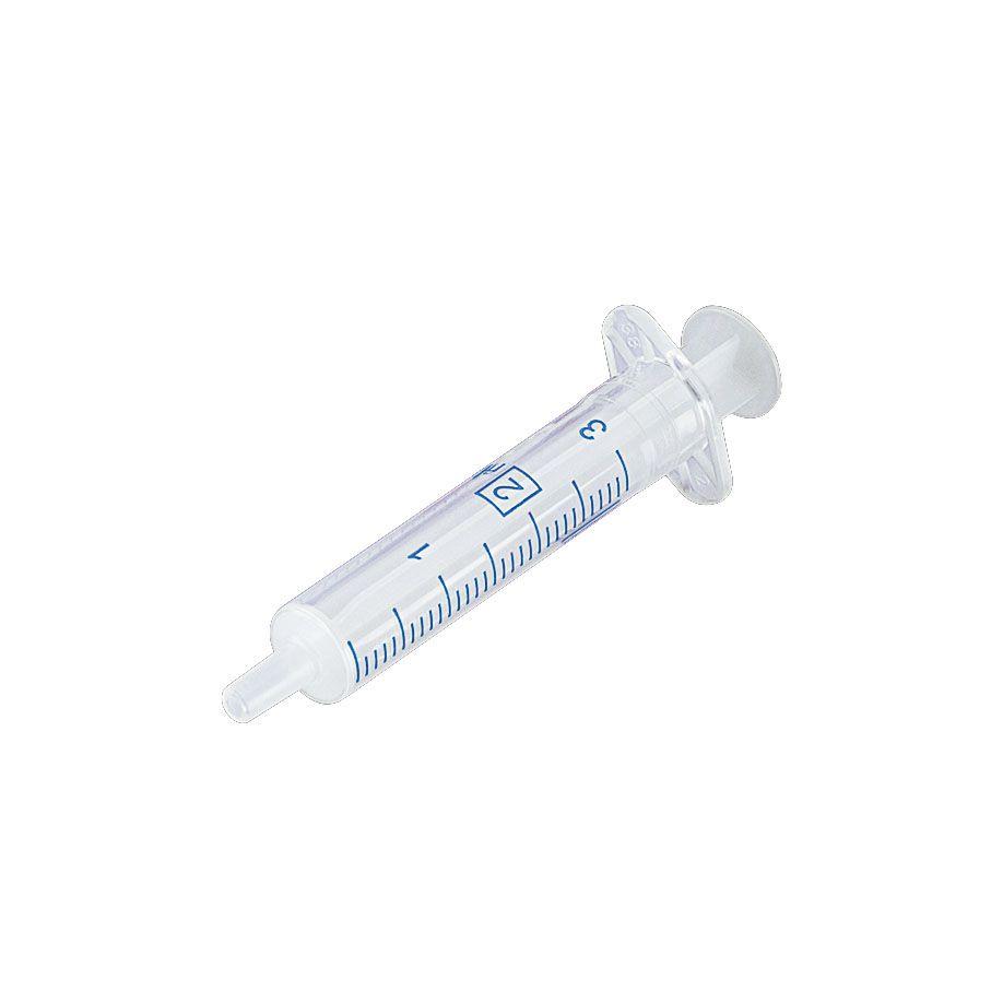 Henke-Ject Einmal-Spritzen 2(3)ml PK 100 2-tlg., Luer-Ansatz