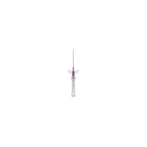 B. Braun Melsungen AG Introcan Safety-W 22G blau 0,9x25mm MA 50 Venenverweilk.m.Fixierflügel