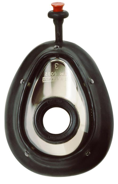 Beatmungsmaske für Kinder/Jugendl. Gr.3 mit selbstbefüllendem Wulst aus Silikon