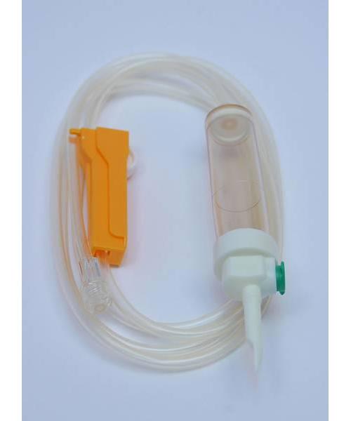 Soluflo Infusionsbesteck Type LLP 190cm f. Druck/Schwerkraftinfusion