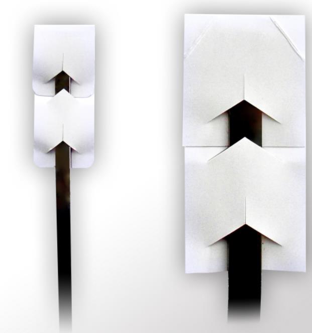 Instrumenten-Schutztasche Karton AP 1000 bis 25mm, 105mm Nutzlänge