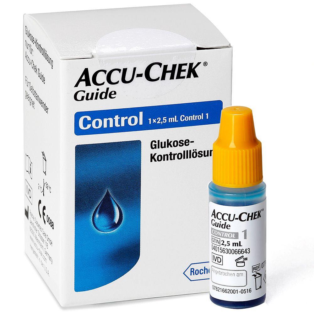 ROCHE DIAGNOSTICS DEUTSCHLAND Accu-Chek Guide Kontrolllösung 2,5ml Glucose-Kontrolllösung