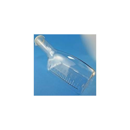 Assistent-Urinflasche Plastik f. Männer, glasklar, m.Deckel,grad.