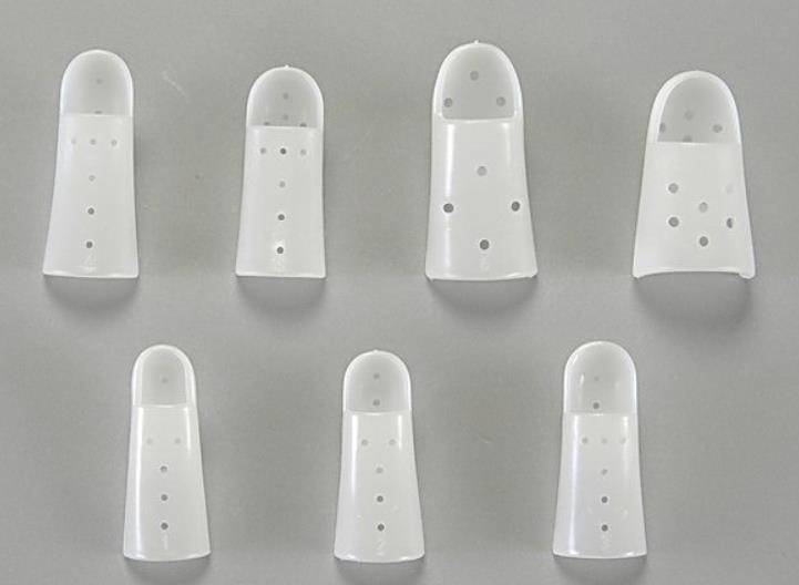 Stack-Schiene Gr.1 weiß Fingerschiene Endgelenk