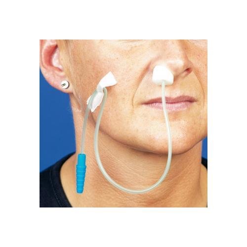 Sauerstoff-Katheter 40cm CH 10 AP 50 mit Kompresse