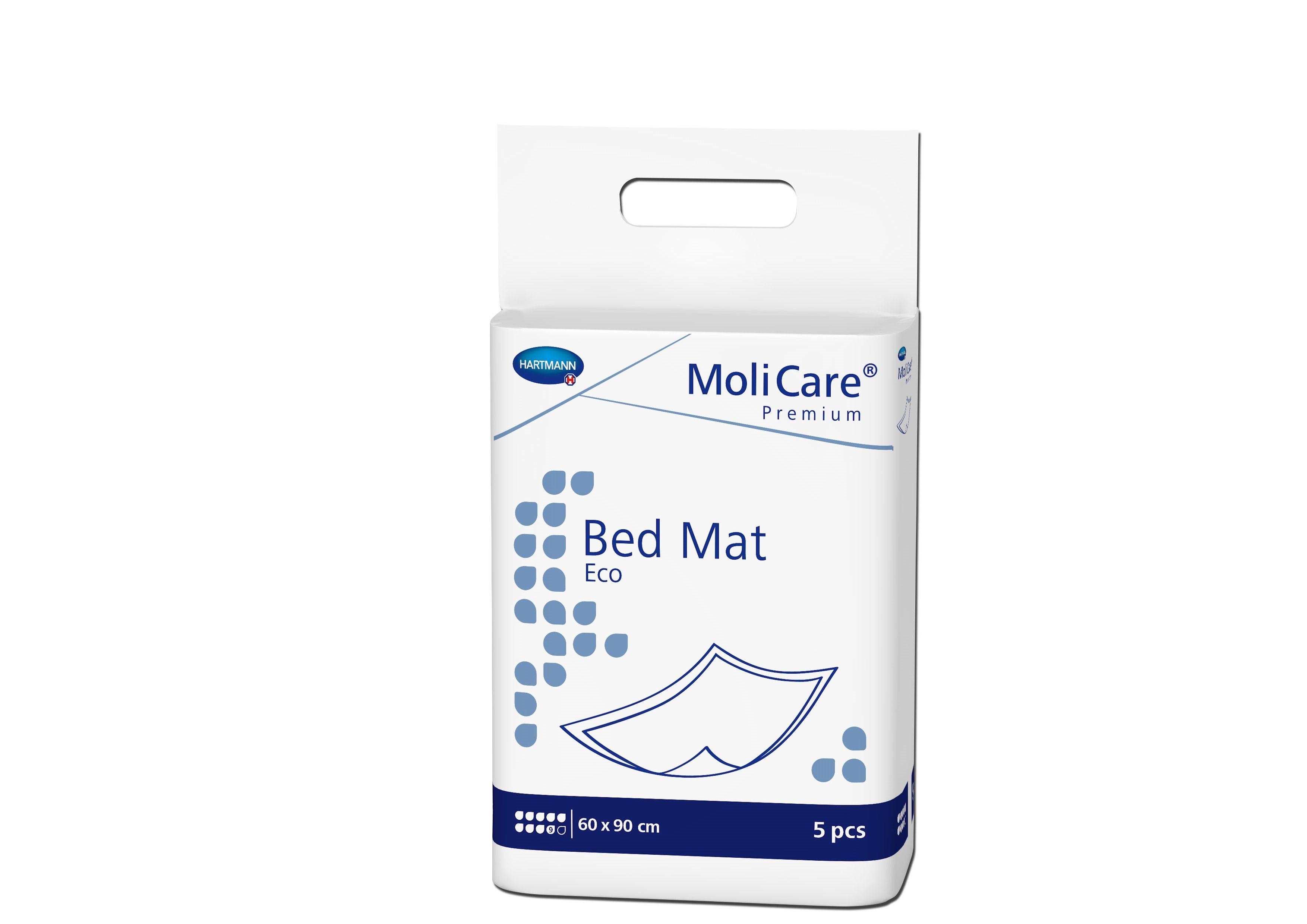 MoliCare Bed Mat Eco 9 Tropfen PK 100 40x60cm Bettschutzeinlage
