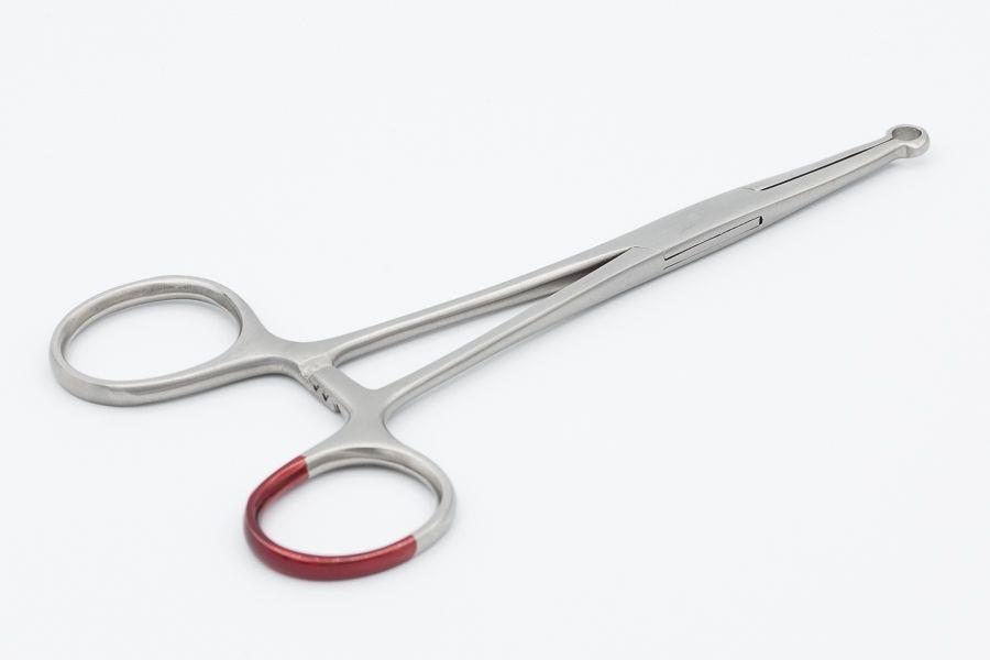 AMEPRO GMBH Samenleiter Ringklemme Ø 4mm PK 25 14cm zum Einmalgebrauch