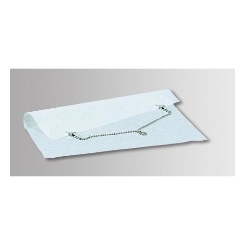 UNIGLOVE Dental-Naßkreppservietten 34x38cm PK 1000 weiß, starke Qualität