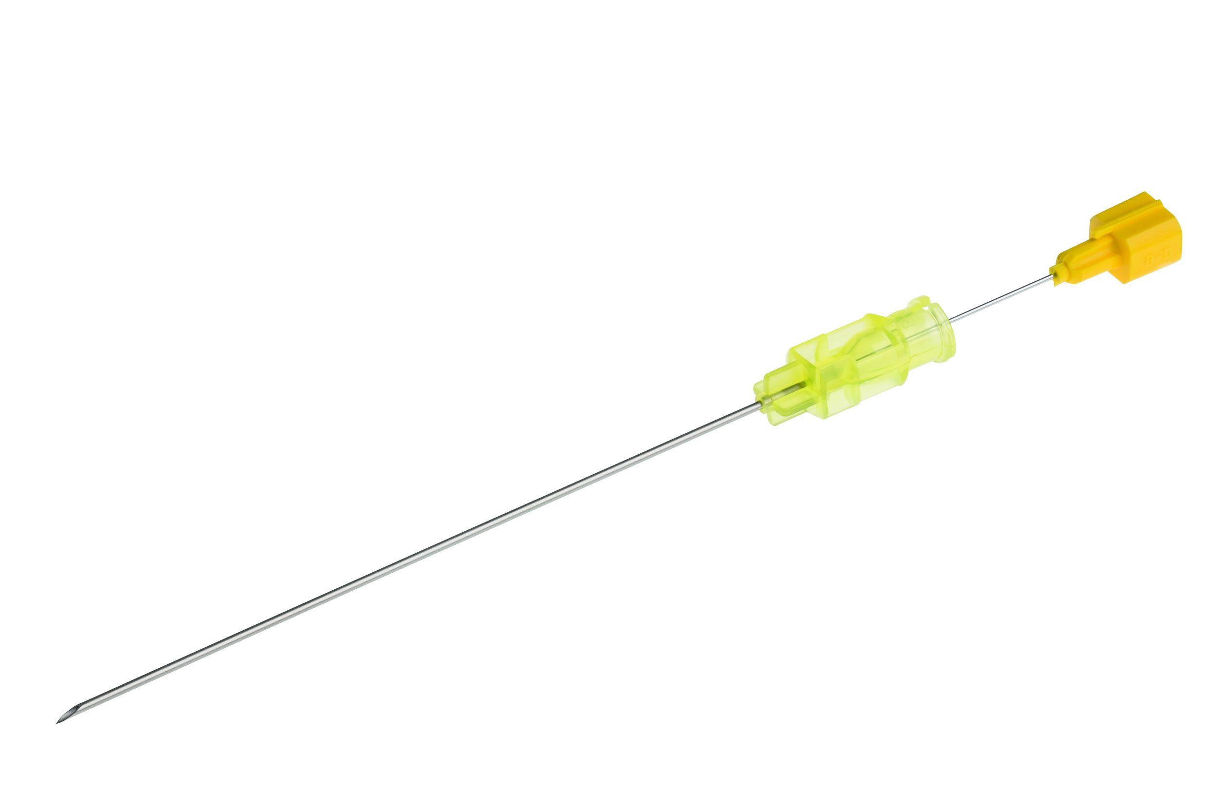 BD Spinalkanülen 20G 0,9x75mm AP 25 gelb mit Quincke-Schliff