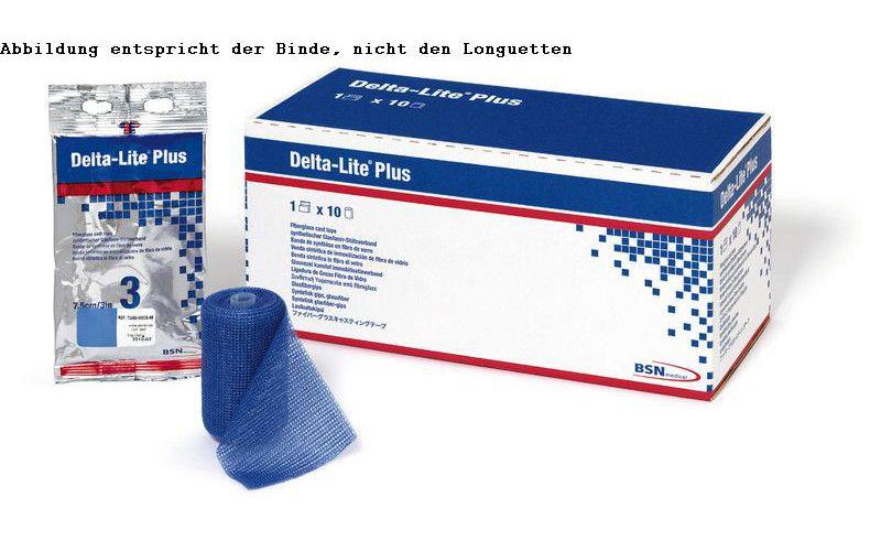 Delta Lite Plus Longetten 10,0x38cm AP 10 synth. Stützverband, Glasfasergew