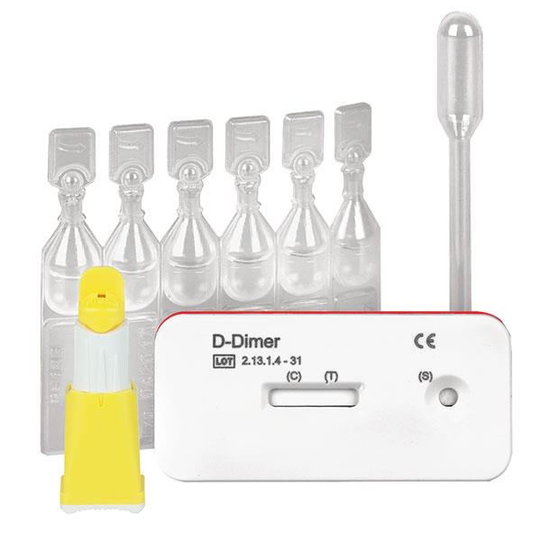 servoprax GmbH Cleartest D-Dimer Schnelltest f.d.qual. AP 10 Nachweis von D-Dimer in Vollblut - Bild 2