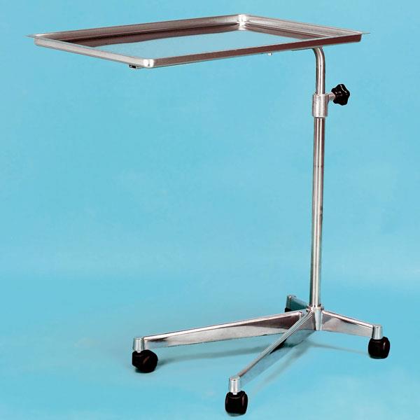 Instrumententisch 68 x 45cm höhenverstellbar bis 125cm